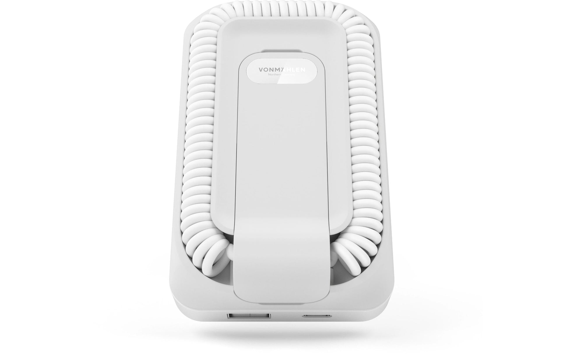Vonmählen MagSafe Powerbank 10000 mAh, PD 20 W, 1× USB-C, 1× USB-A, für iPhone (MagSafe), Weiss