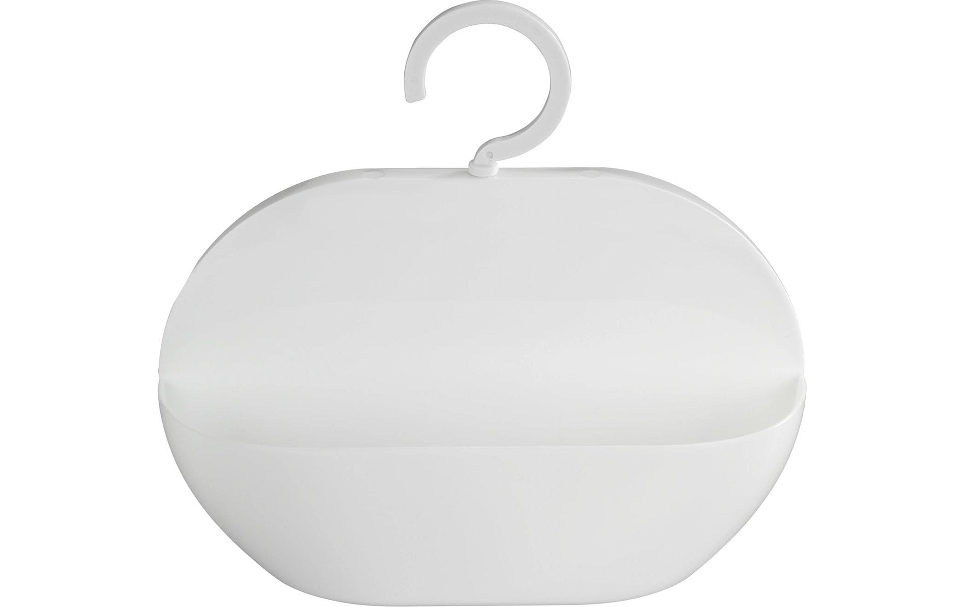 WENKO Seifenhalter (Wand) – Kunststoff (Polyurethan/PVC), 26×9×23 cm, Weiss