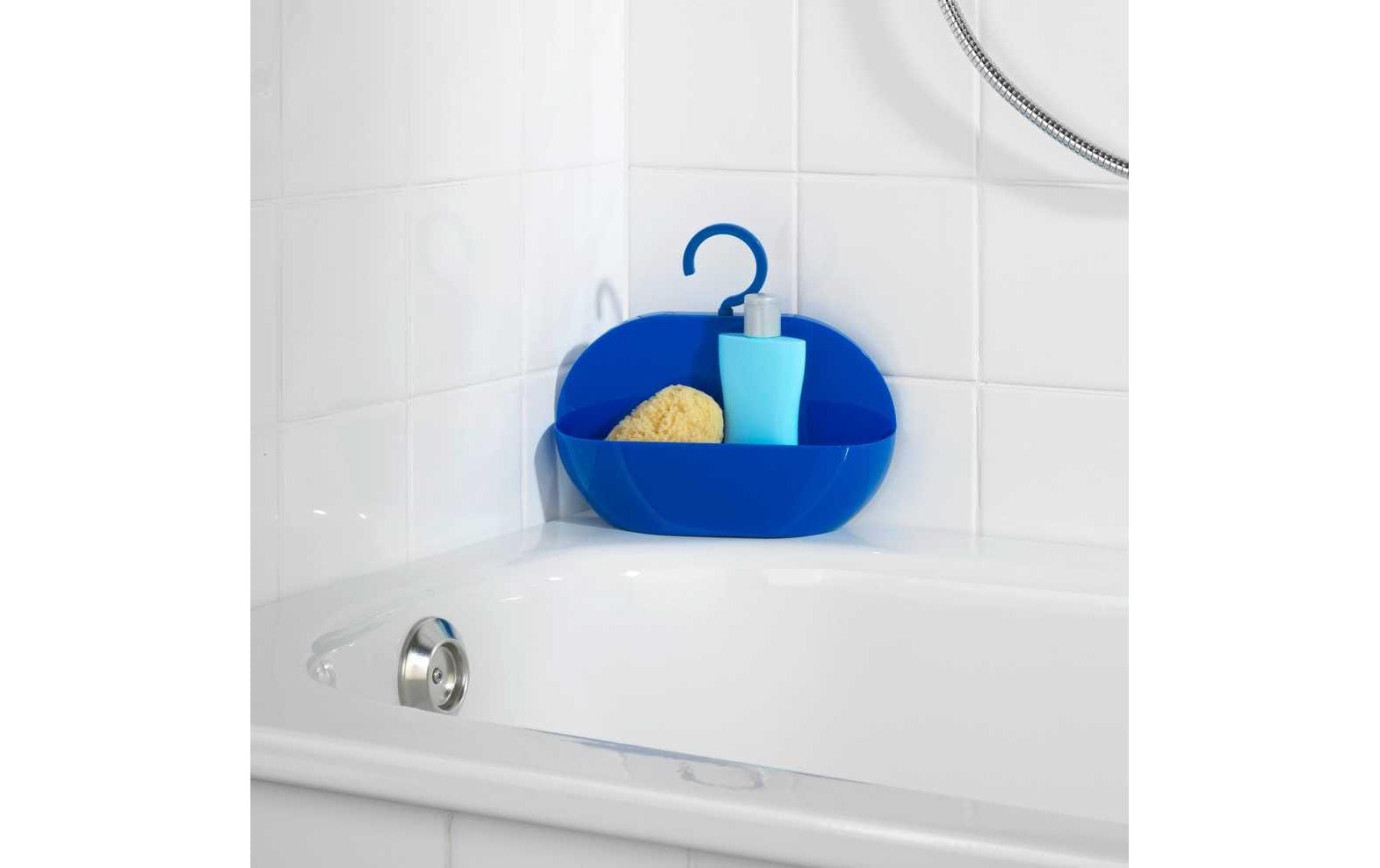WENKO Seifenhalter (Wand) – Kunststoff (Polyurethan/PVC), 26×9×23 cm, Weiss