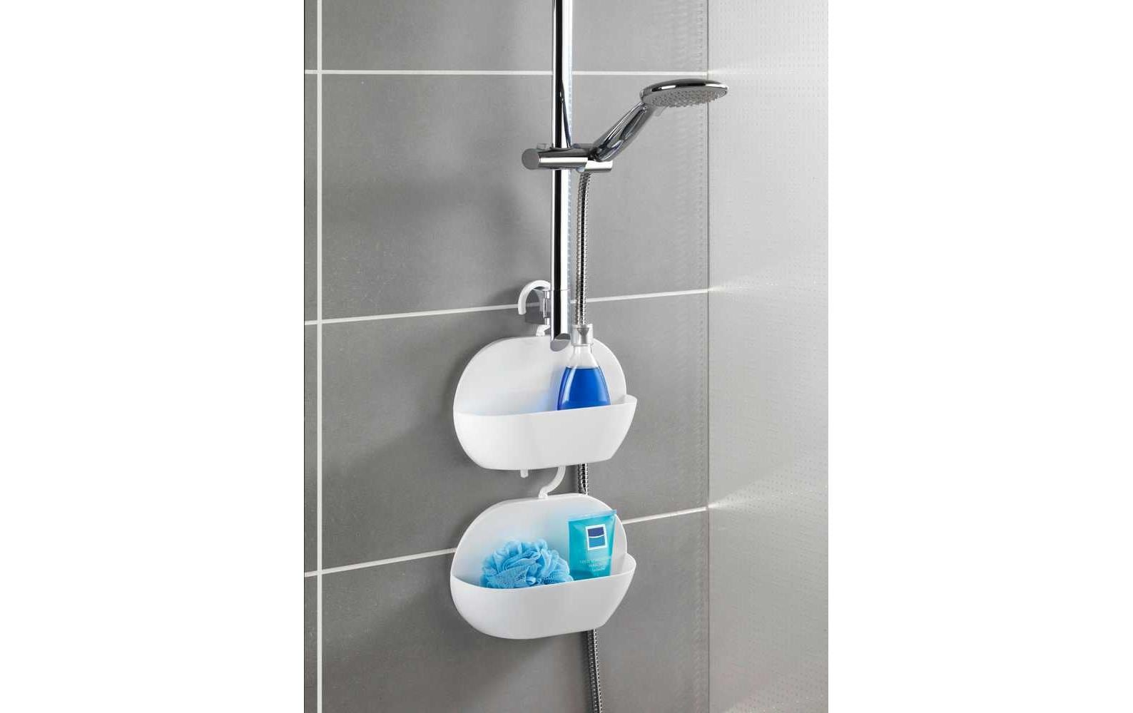 WENKO Seifenhalter (Wand) – Kunststoff (Polyurethan/PVC), 26×9×23 cm, Weiss