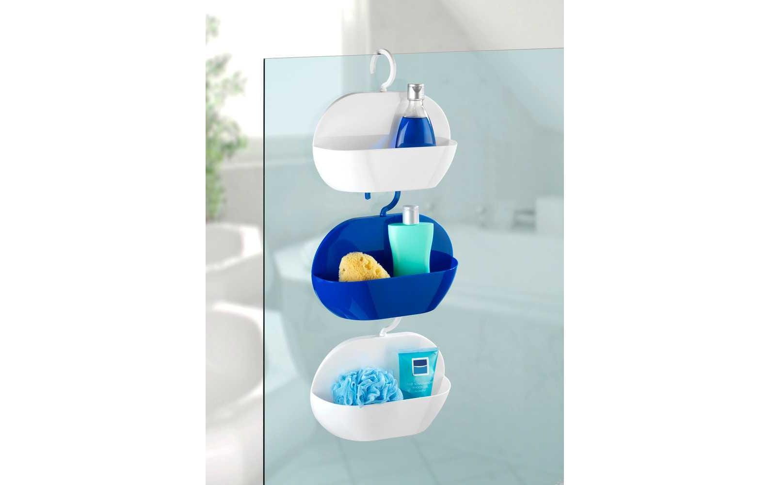 WENKO Seifenhalter (Wand) – Kunststoff (Polyurethan/PVC), 26×9×23 cm, Weiss