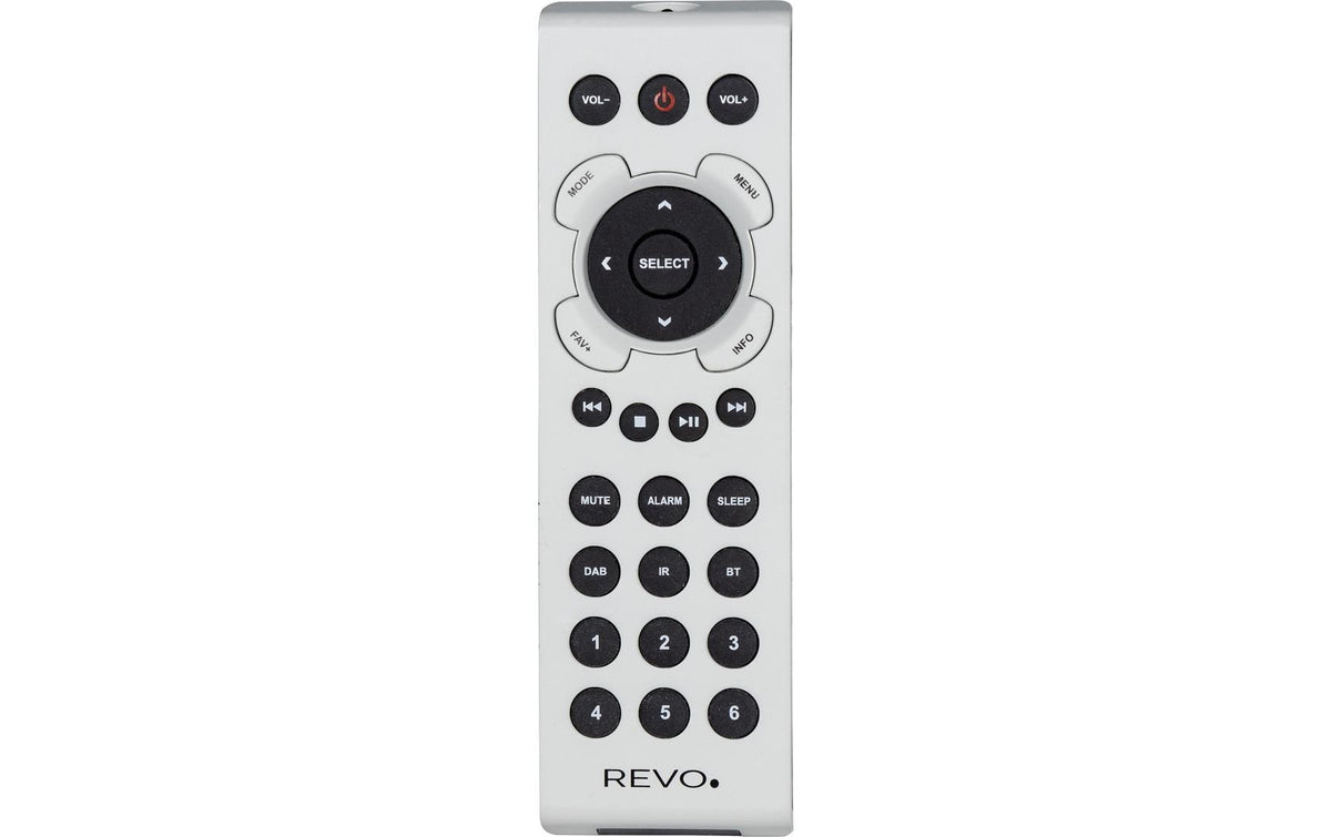 Revo Technologies SuperConnect Stereo – Stereo-Vollverstärker, 30 W, 3,5 mm/Cinch/Toslink – Schwarz