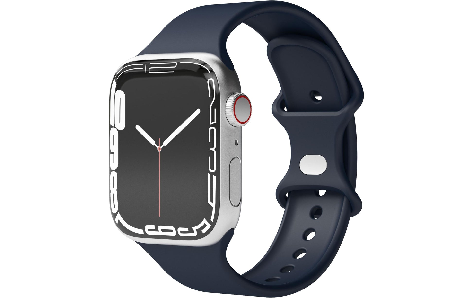 Vonmählen Silicon Loop 2 – Armband – für Apple Watch (diverse Grössen), Blau, Silikon
