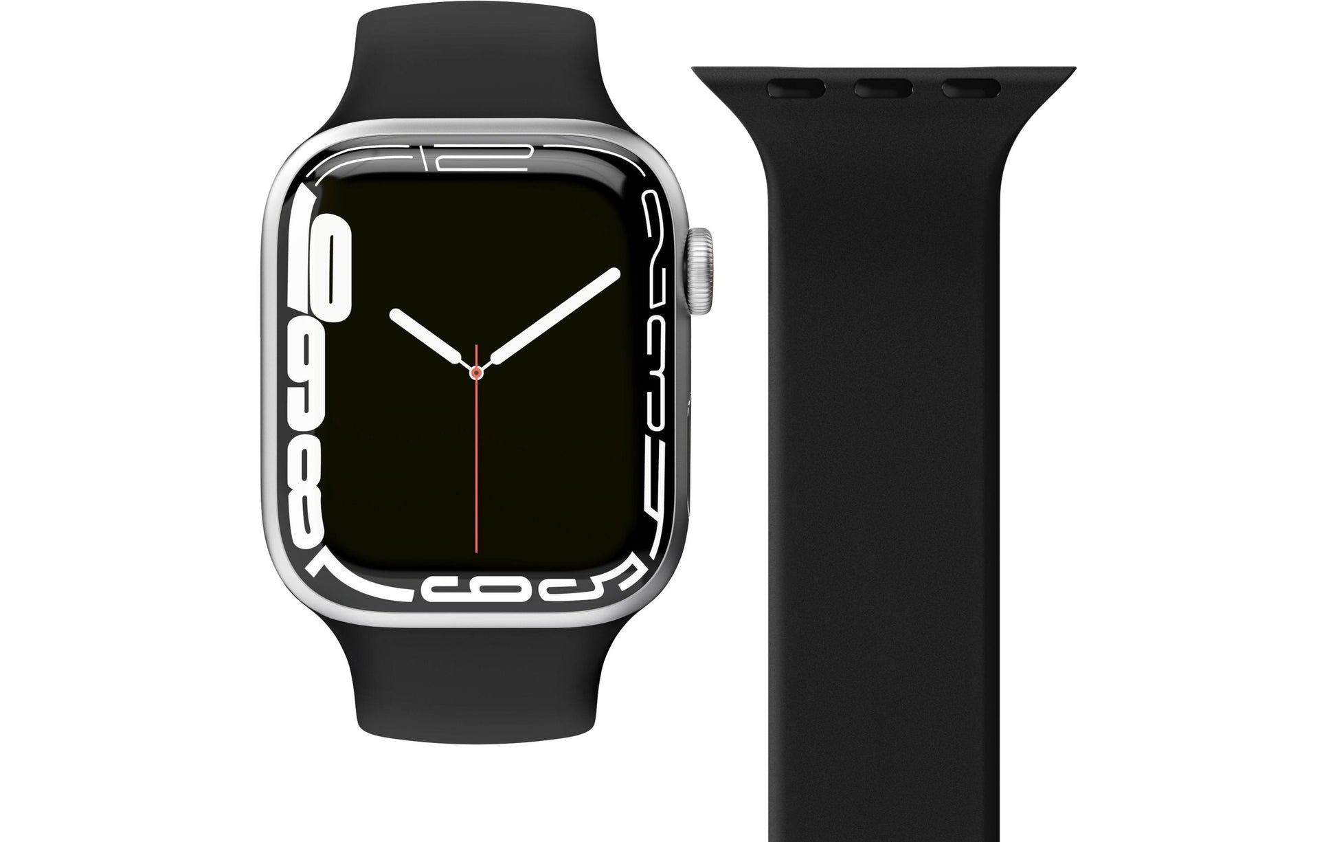 Vonmählen Solo Loop 1 – Schwarz, S, für Apple Watch 38/40/41 mm