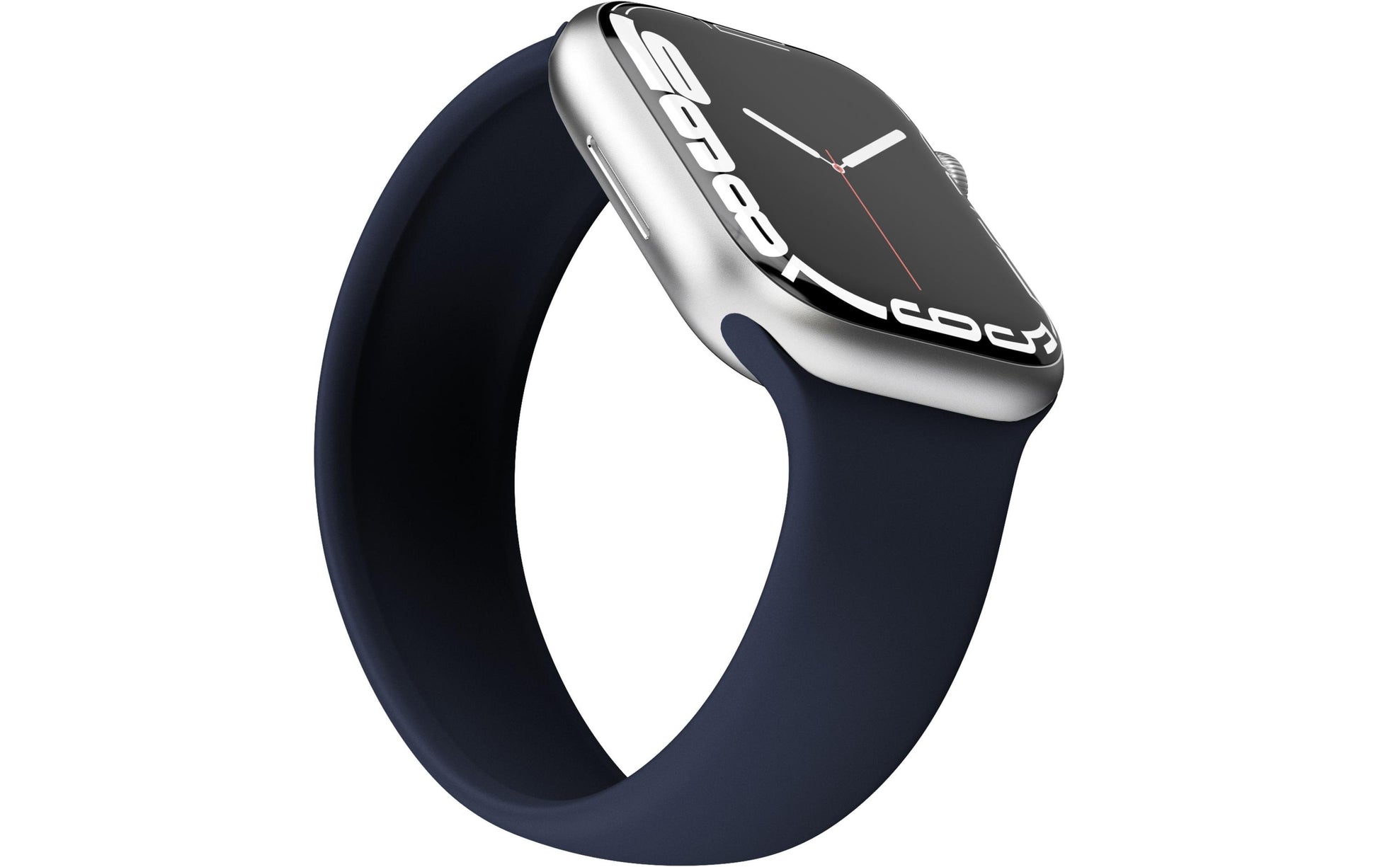 Vonmählen Solo Loop 1 – Armband – für Apple Watch (diverse Grössen), Navy, S, Silikon