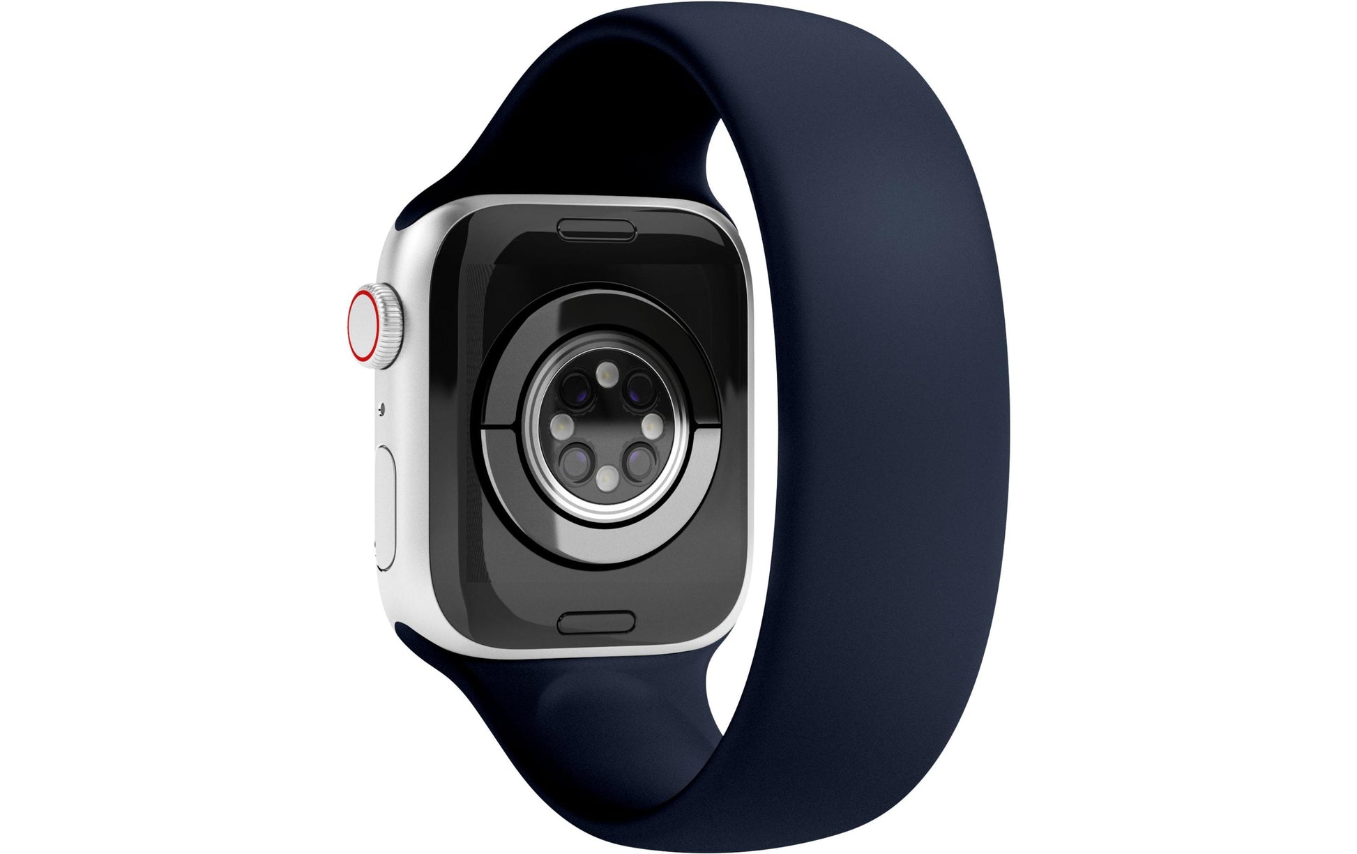 Vonmählen Solo Loop 1 – Armband – für Apple Watch 38 mm, 40 mm, 41 mm – Navy, L, Silikon