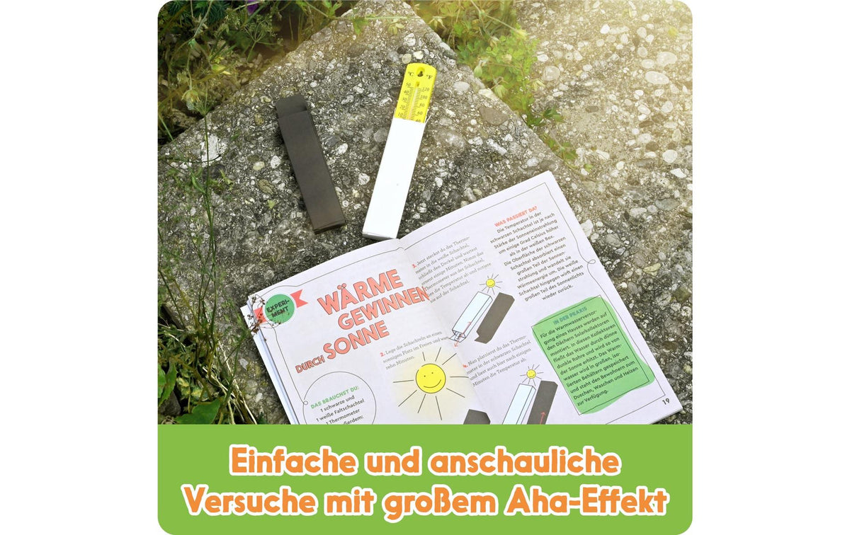 Franzis Verlag Experimentier-Bausatz – GEOlino - Erneuerbare Energien, Solarenergie, ab 10 Jahren