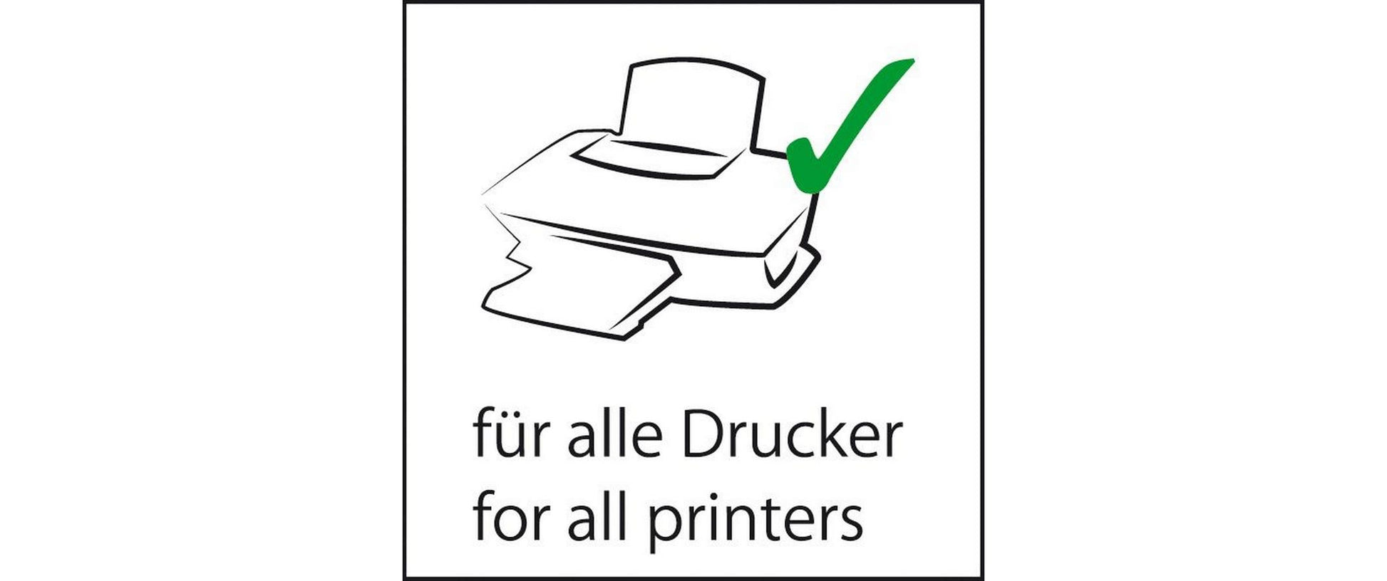 Sigel Motivpapier – A4, 90 g/m², mehrfarbig, Motiv: Blue Harmony – für Inkjet/Laser/Kopierer – FSC – 100 Blatt