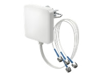 Quwireless Sector-Panel-Antenne, Wi-Fi 6E/7, 2,4/5/7 GHz, 4x4 MIMO, N-Male, Wand/Mast