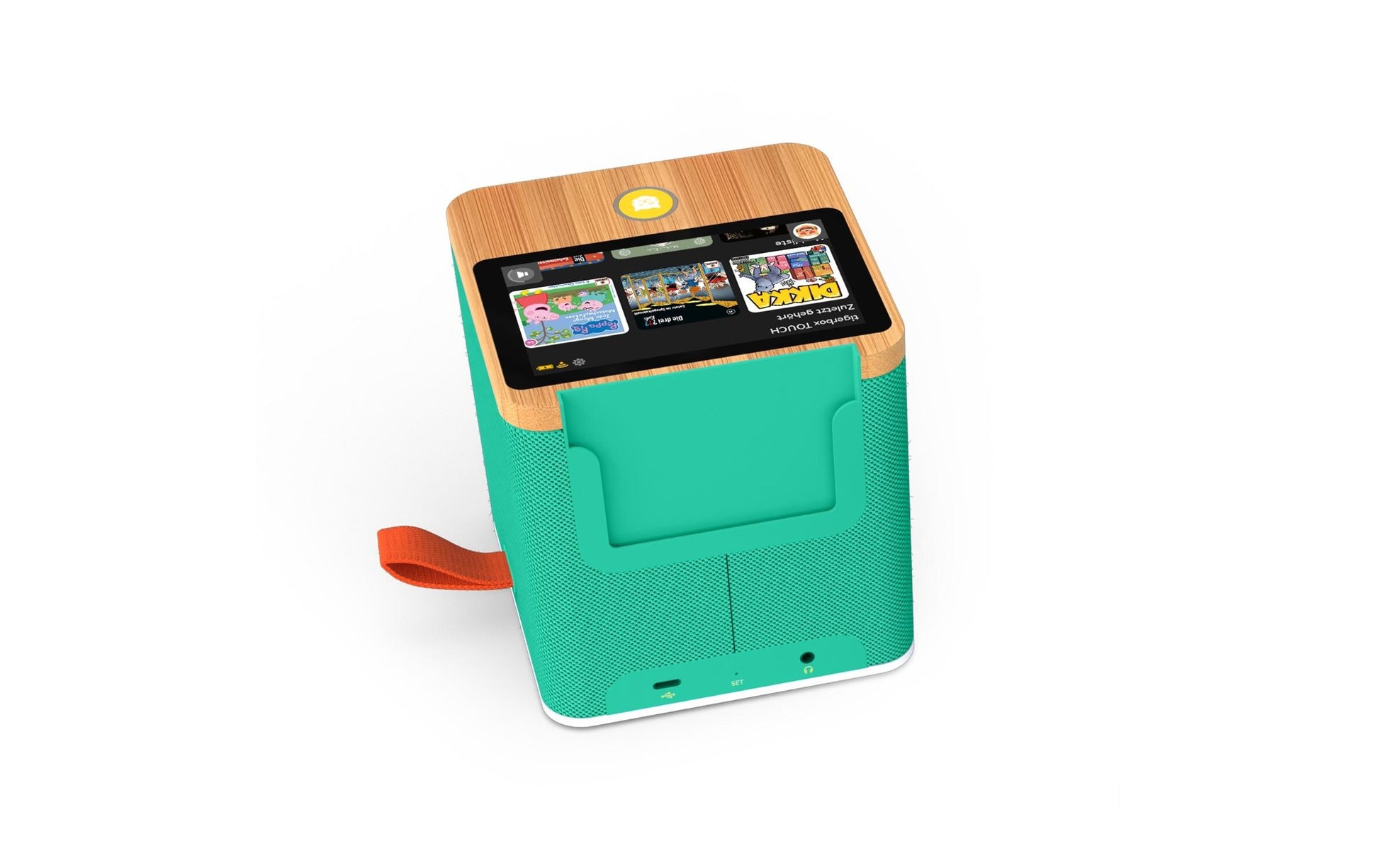 Tigermedia Tigerbox TOUCH PLUS – Abspielgerät, Schweizerdeutsch, Swiss-Edition, ab 4 Jahren – Grün