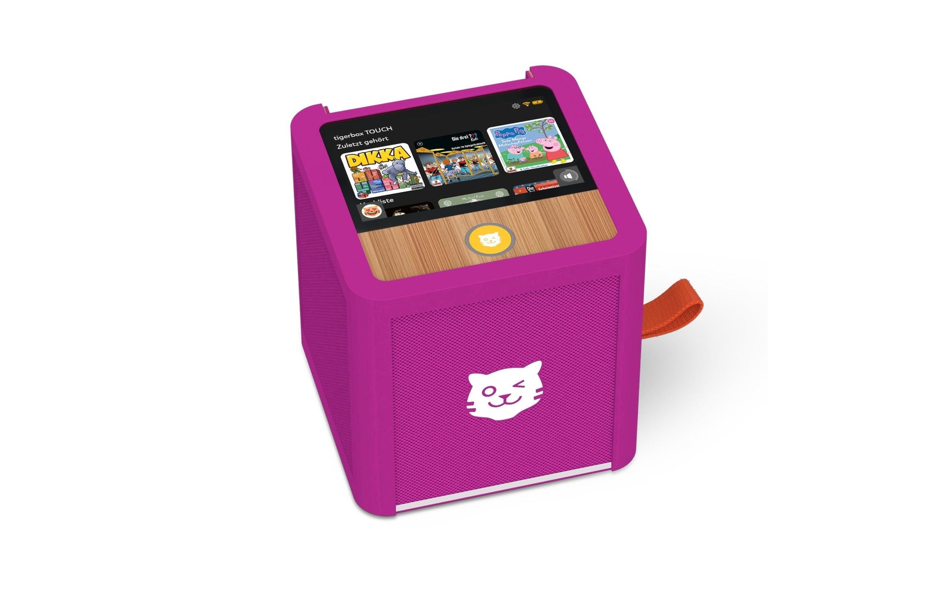 Tigermedia TOUCH PLUS – Abspielgerät für Kleinkinder, Swiss-Edition, Offline-Nutzung, ab 4 Jahren – Violett