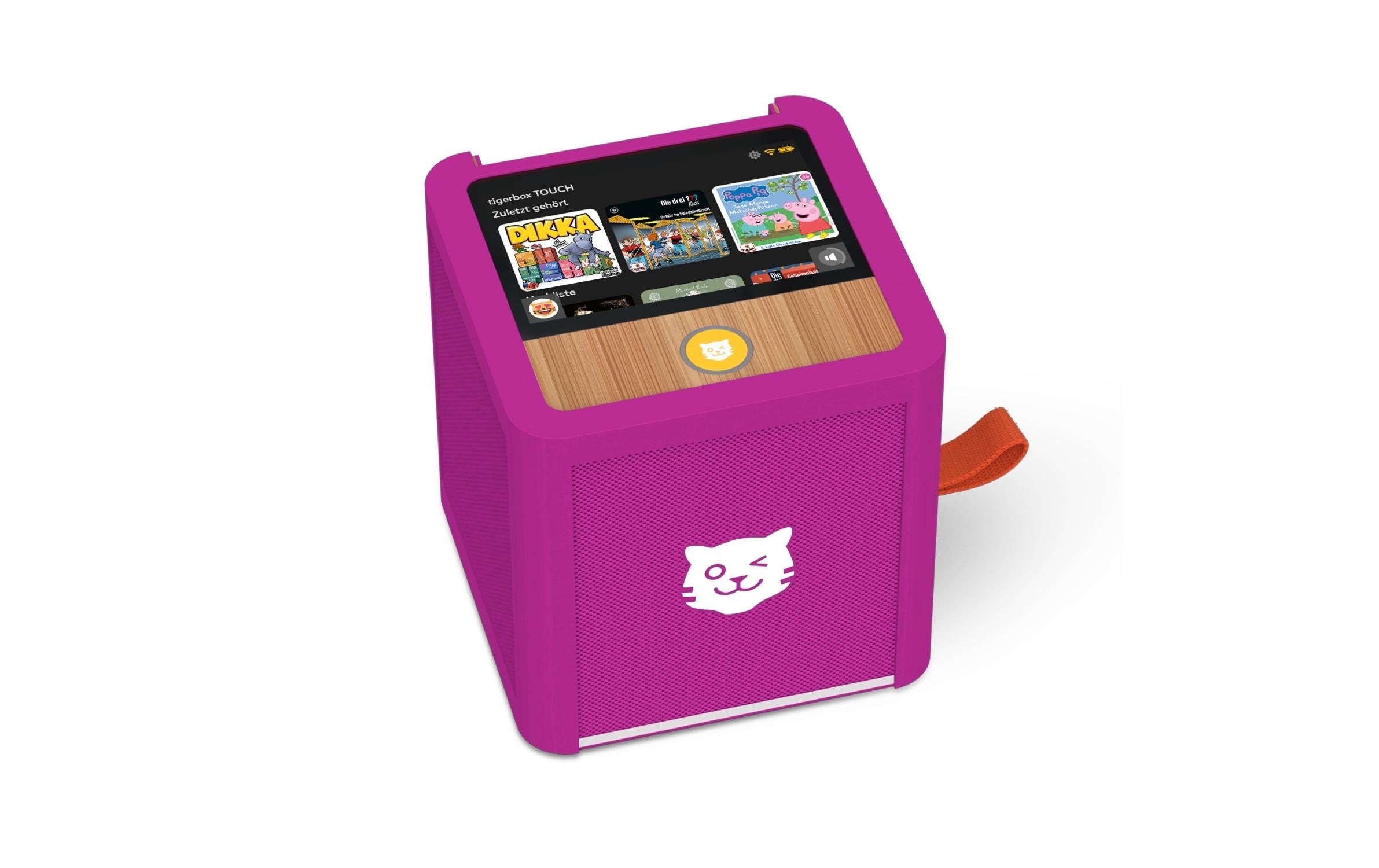 Tigermedia TOUCH PLUS – Abspielgerät für Kleinkinder, Swiss-Edition, Offline-Nutzung, ab 4 Jahren – Violett