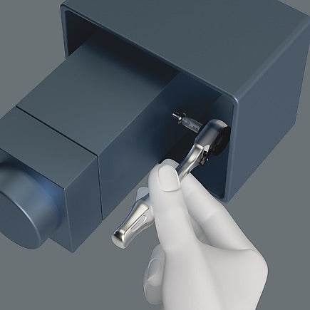 Wera Kraftform Kompakt Zyklop Mini 2 – Knarrensatz, 27-teilig, mit Ratsche, Etui