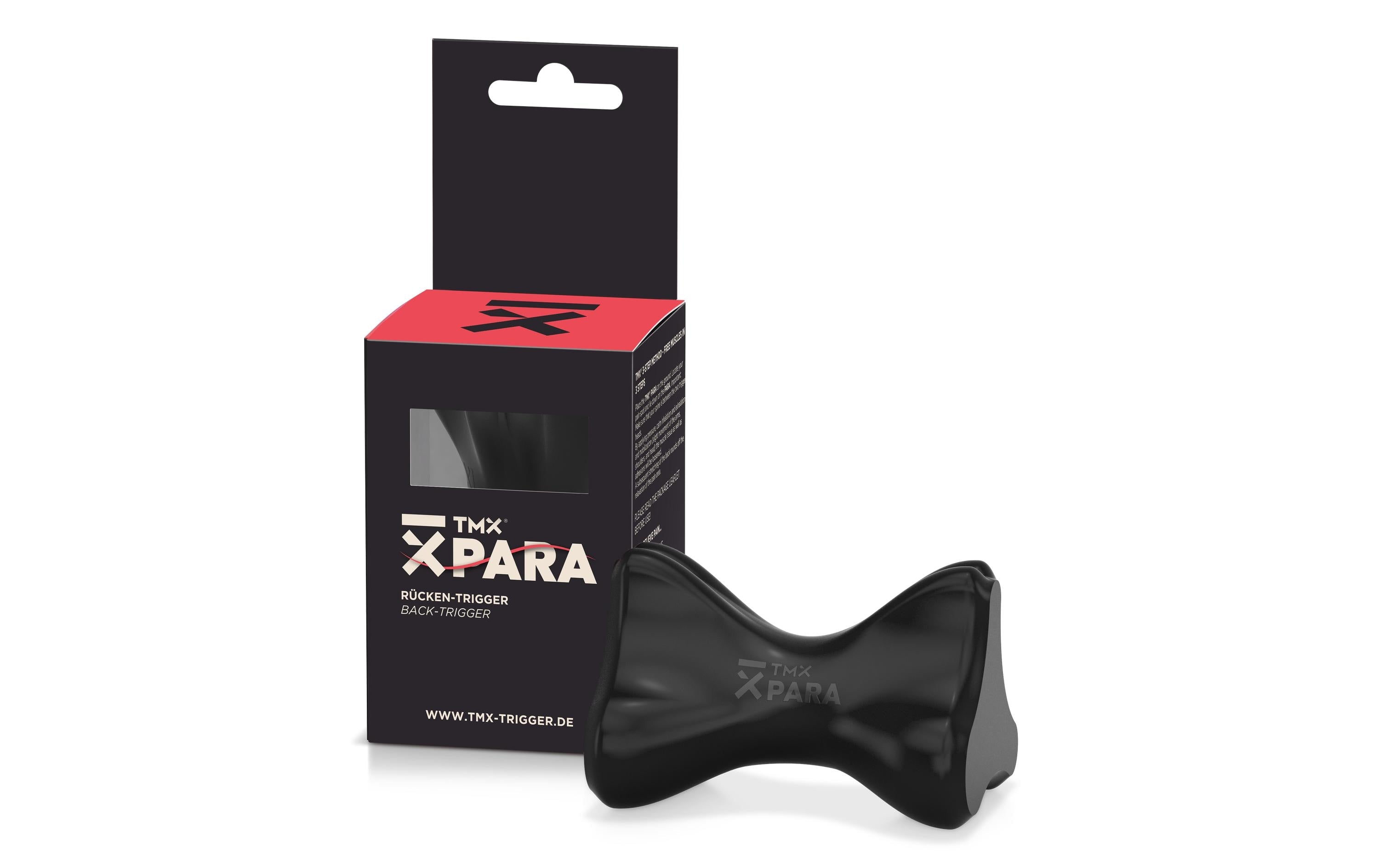 Tmx Massagegerät Para – 3 Härtegrade, schwarz