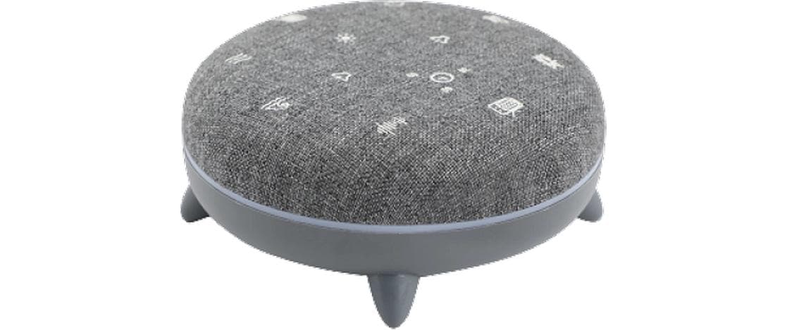 Terraillon Zen Box 15323 – Bluetooth-Lautsprecher – Tongenerator, USB-C, Akku, Grau