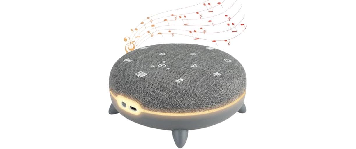 Terraillon Zen Box 15323 – Bluetooth-Lautsprecher – Tongenerator, USB-C, Akku, Grau