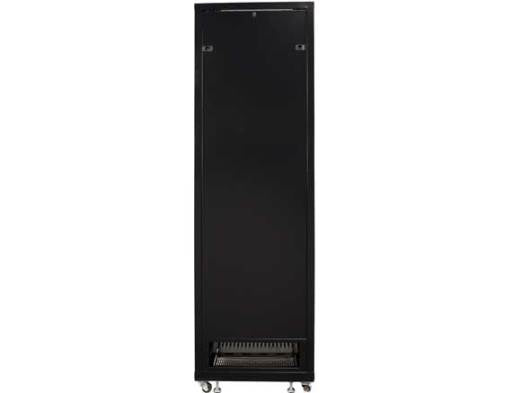 SANUS CFR2144 – 19" Netzwerkschrank 44U, mit Rollen, schwarz, Stahl