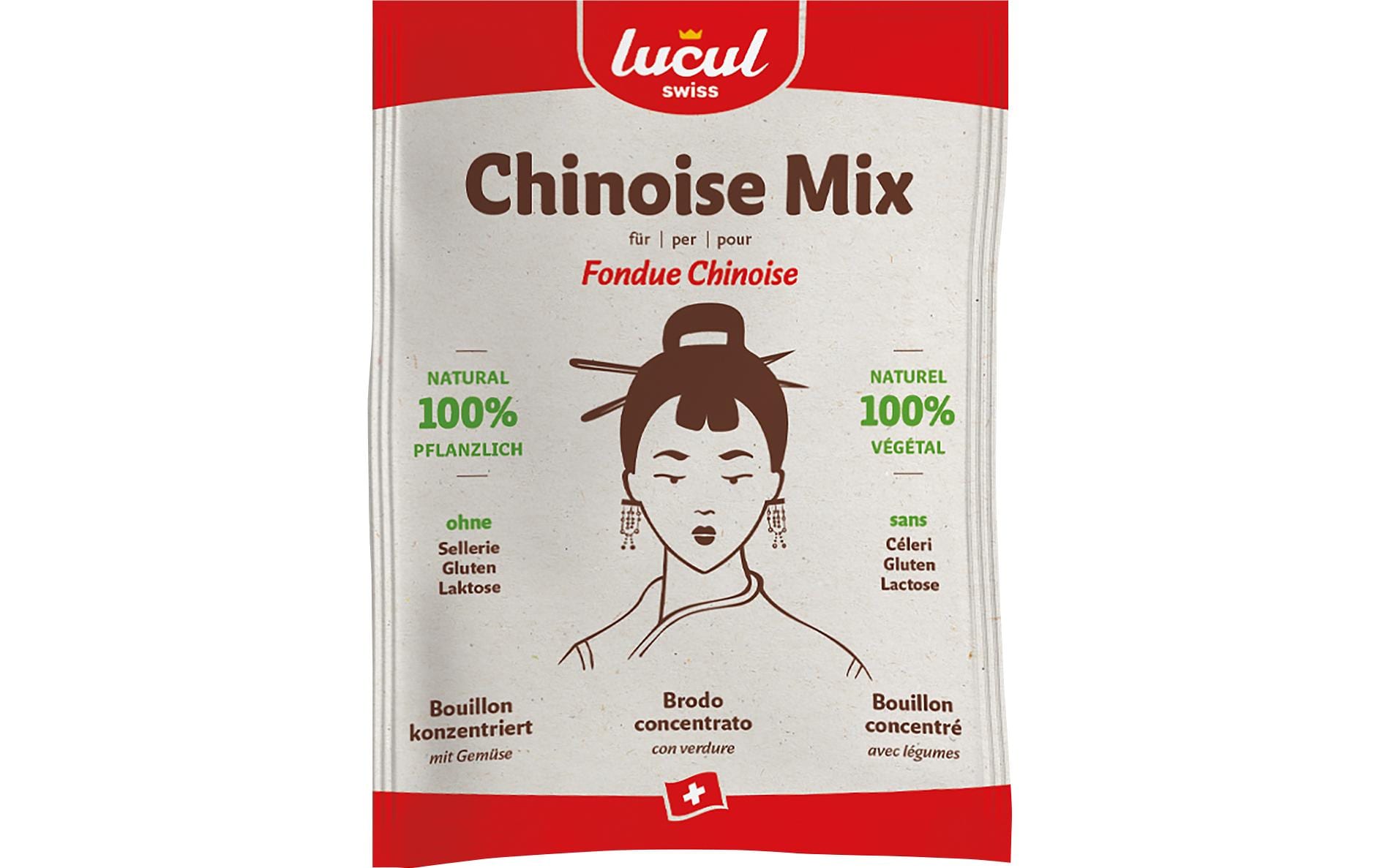 Lucul Gemüsebouillon Chinoise Mix Pulver – 47 g
