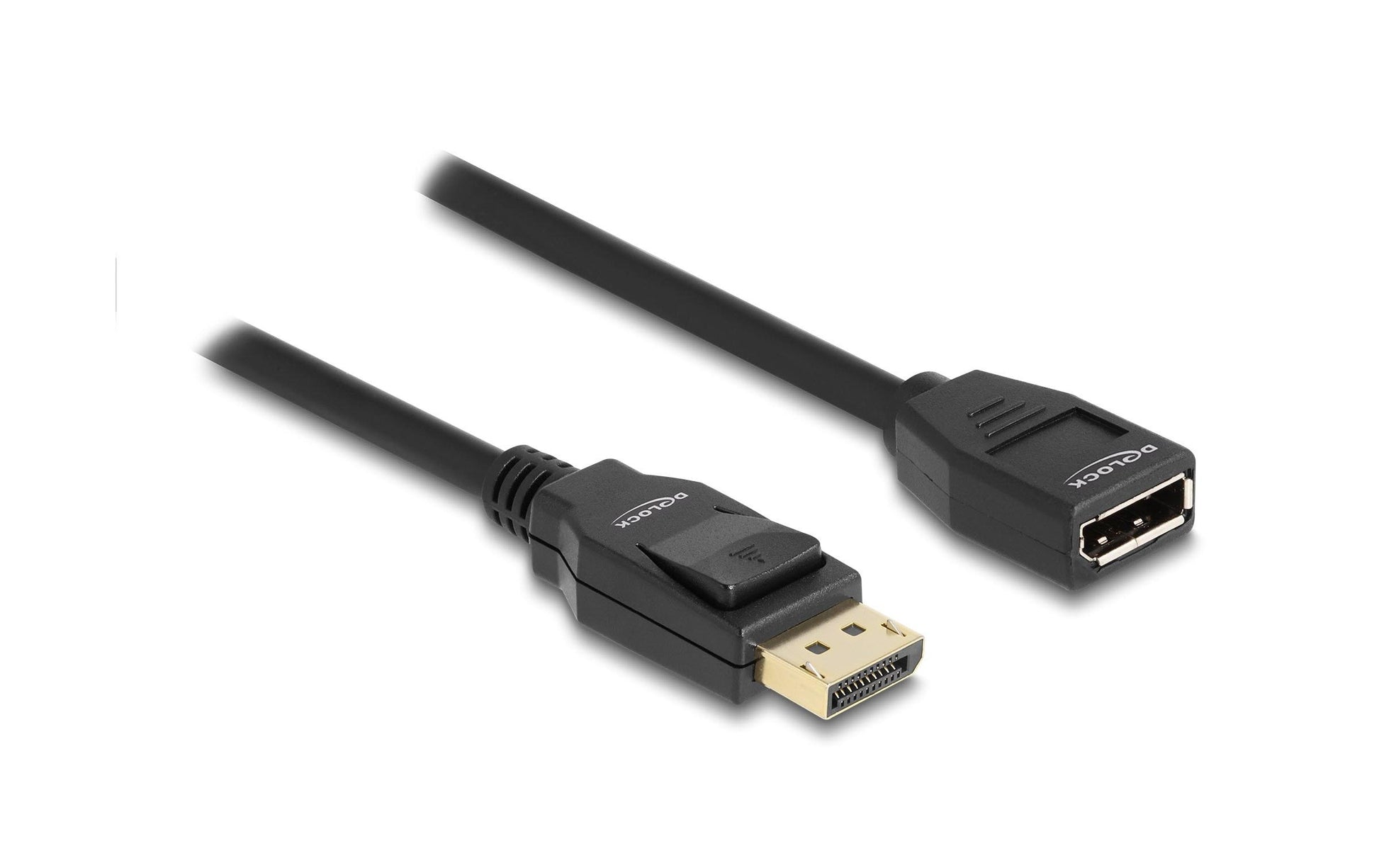 DeLOCK DisplayPort Verlängerung DP 1.2 4K 60 Hz – 2 m