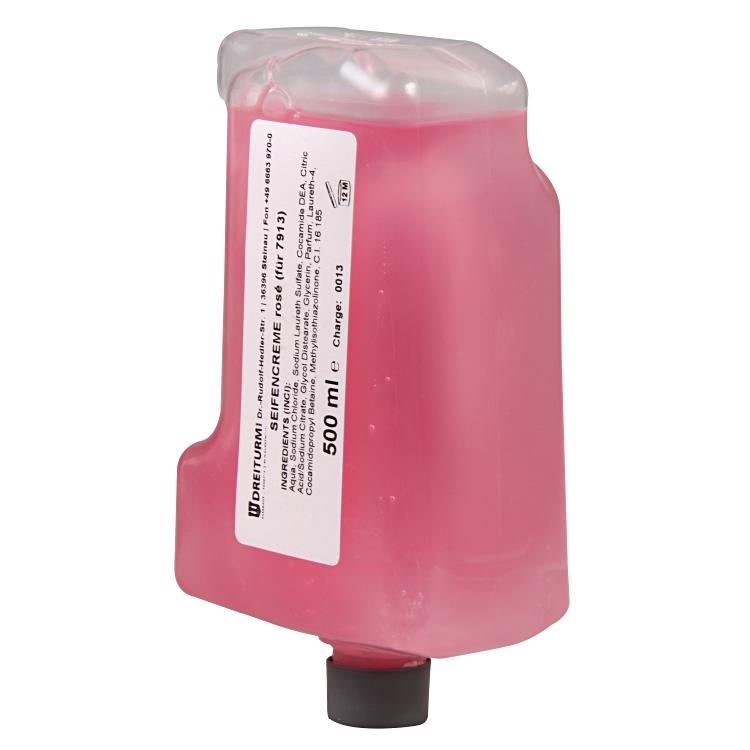Dreiturm Flüssige Handseife – rosé – Flasche – 500 ml