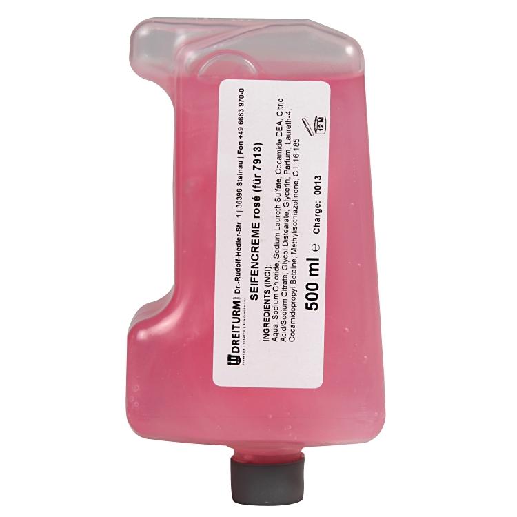 Dreiturm Flüssige Handseife – rosé – Flasche – 500 ml