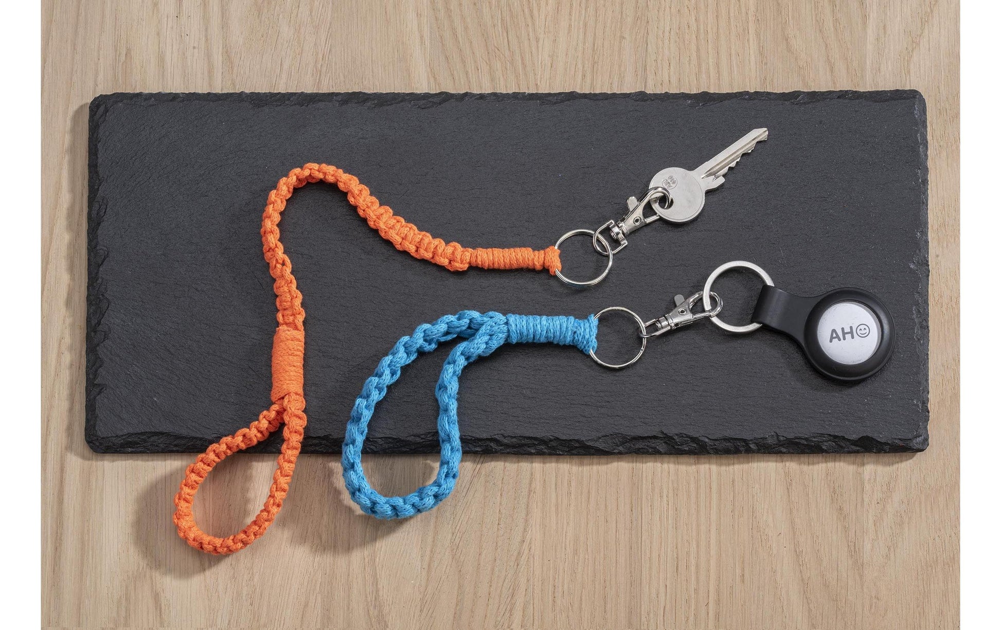 GLOREX Makramee-Kordel Neonorange – Ø 2 mm, 250 g, 225 m, 80% Baumwolle/20% Viskose