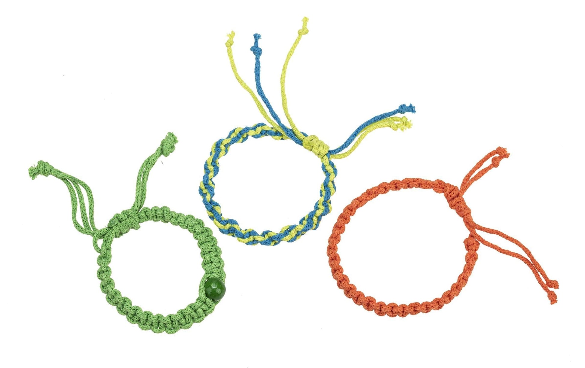 GLOREX Makramee-Kordel Neonorange – Ø 2 mm, 250 g, 225 m, 80% Baumwolle/20% Viskose