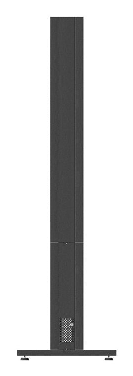 Hagor Digital-Signage-Stand für 50" Displays – abschliessbar – Anthrazit – 6453