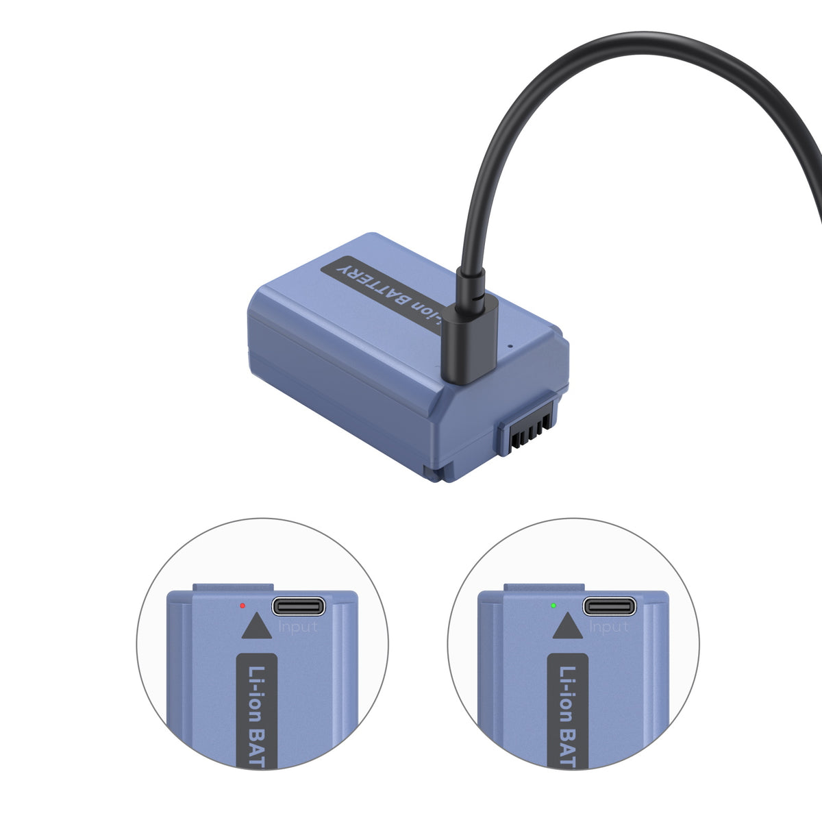 SmallRig NP-FW50 Akku (Li-Ion) 1030 mAh, 7,2 V – für Sony Alpha 7 II, Alpha 6100, Alpha 6400 und andere