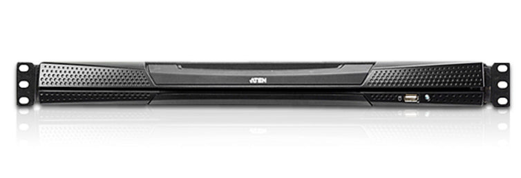 ATEN Dual Console – 17" Rack-LCD-Konsole – 8-Port VGA KVM, 1600 × 1200 – 1U