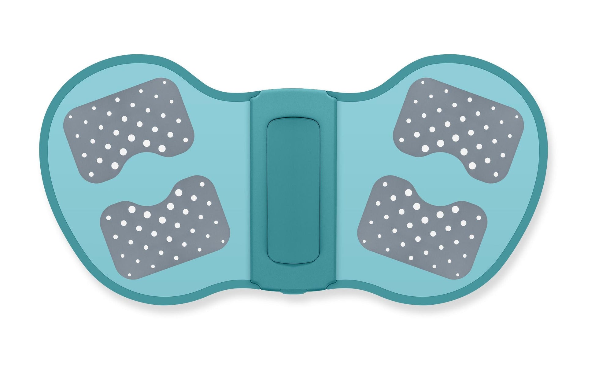Beurer TENS-Wärme-Pad EM55+ – 15 Programme, für Bauch – Türkis