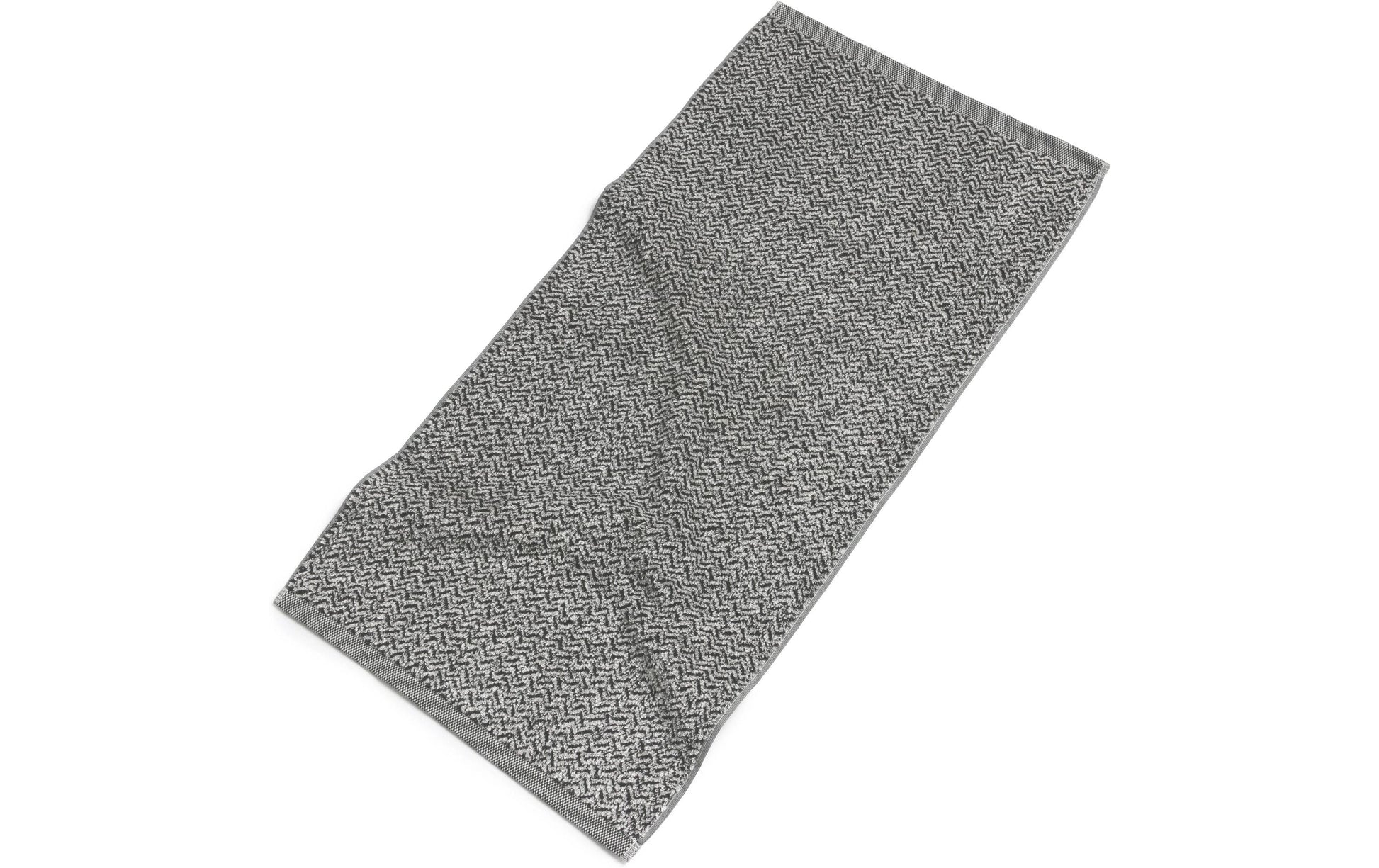 Möve Duschtuch Brooklyn – 80 × 150 cm, Weiss, 85% Baumwolle/10% Viskose/Leinen, 600 g/m²