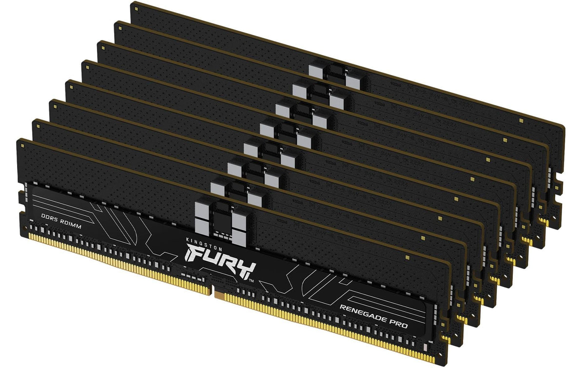 Kingston Technology Kingston FURY Renegade Pro EXPO – Registered DDR5 DIMM – 128 GB (8×16 GB), 5600 MT/s, CL28, ECC