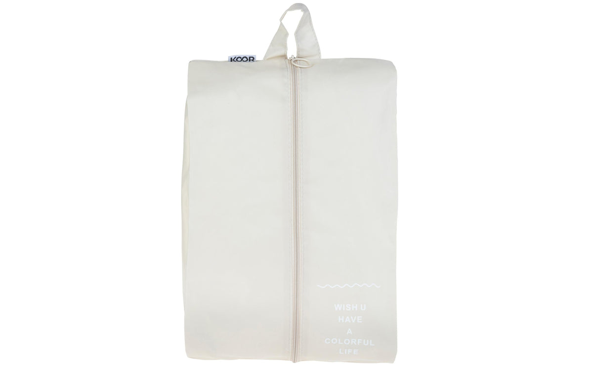 KOOR – Shoebag Reesa – 28 × 42 cm, 7 l, beige