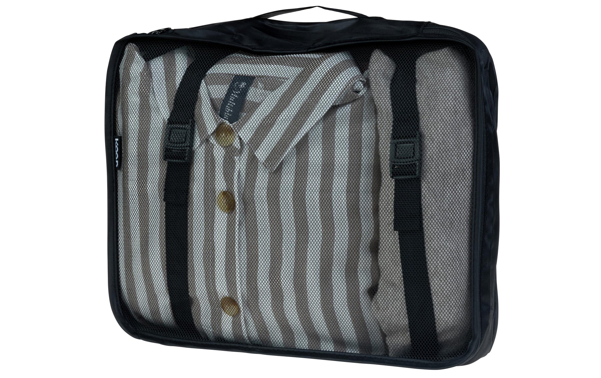 KOOR Organizer-Set Reesa – 37 l – schwarz, Polyester – 4 Stk.