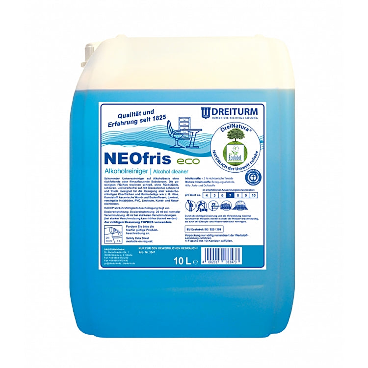Dreiturm NEOfris eco DreiNatura Allzweckreiniger für Oberflächen – Flüssigkeit, Kanister – 10 l