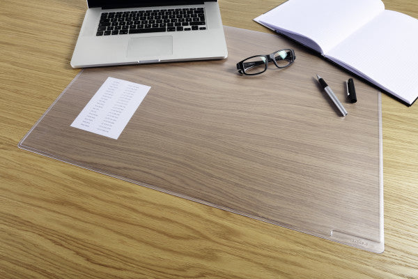 Durable Schreibtischunterlage – 530 × 400 mm, Kunststoff, transparent