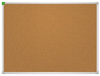 Franken Pinnwand – Kork, Alurahmen – 80 × 60 cm