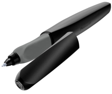 Pelikan Twist – Tintenroller mit Kappe, 0,4 mm, Blau