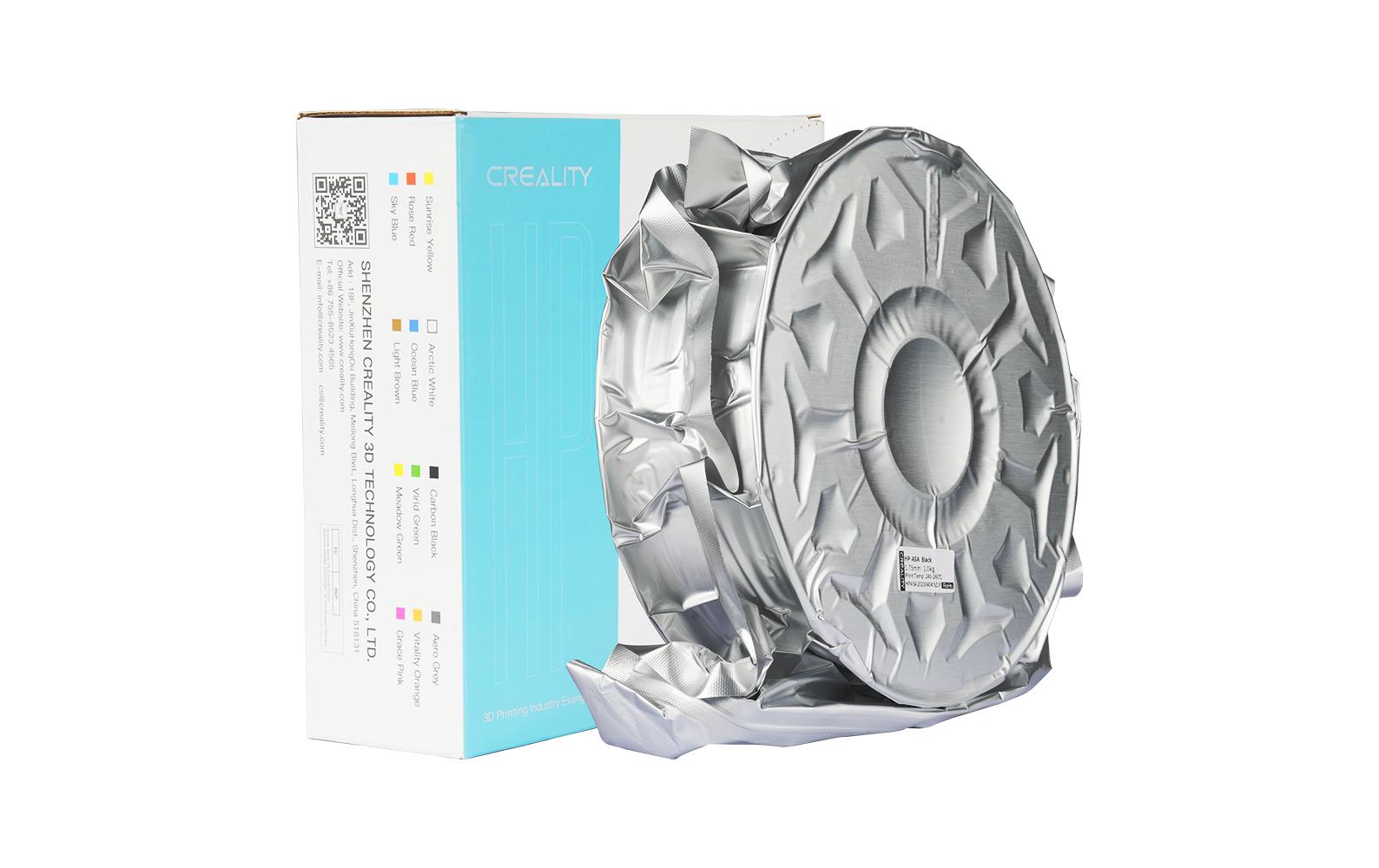 Creality 3D-Drucker-Filament ASA 1,75 mm Schwarz, 1 kg