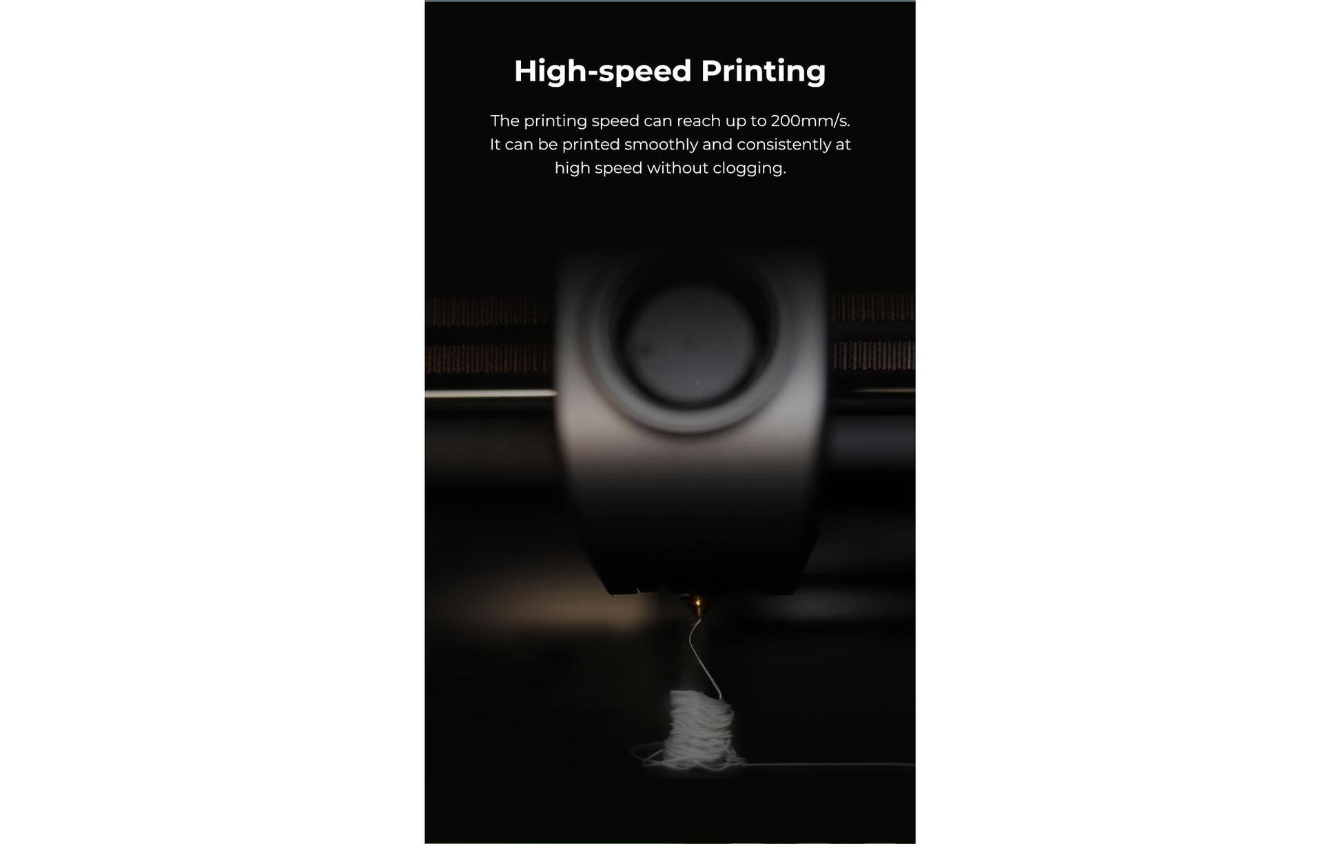 Creality 3D-Drucker-Filament ASA 1,75 mm Schwarz, 1 kg