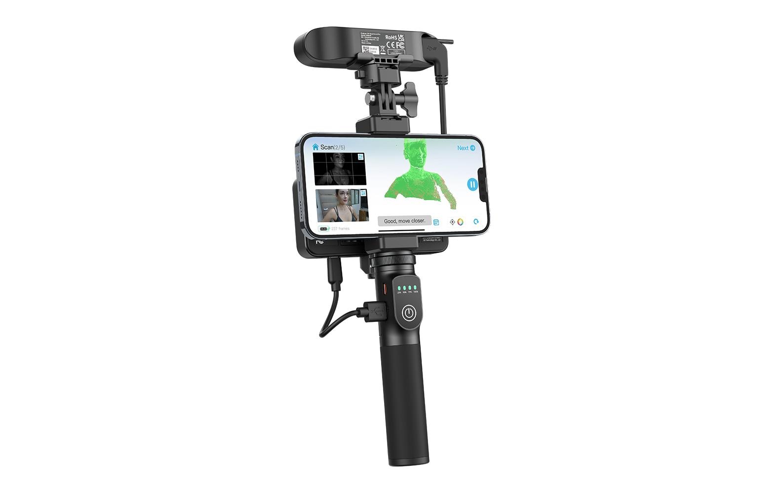 Creality 3D Creality Scan Ferret Pro – 3D-Scanner, 0,1 mm Präzision, Wi‑Fi 6, für iOS, macOS, Windows u. a.