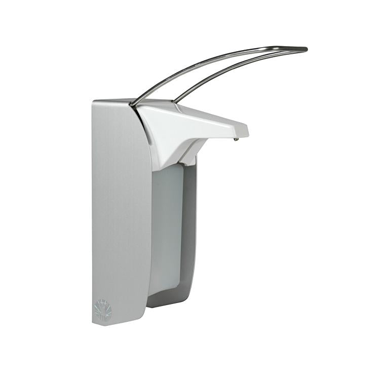 Ophardt ingo-man plus IMP ELS A/24 Manueller Desinfektionsmittelspender – Wandmontage – 500 ml, eloxiertes Aluminium