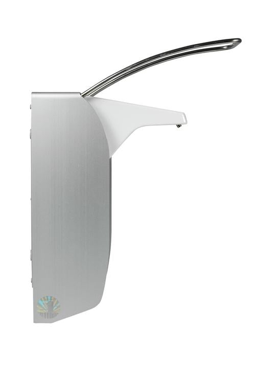 Ophardt ingo-man plus IMP ELS A/24 Manueller Desinfektionsmittelspender – Wandmontage – 500 ml, eloxiertes Aluminium