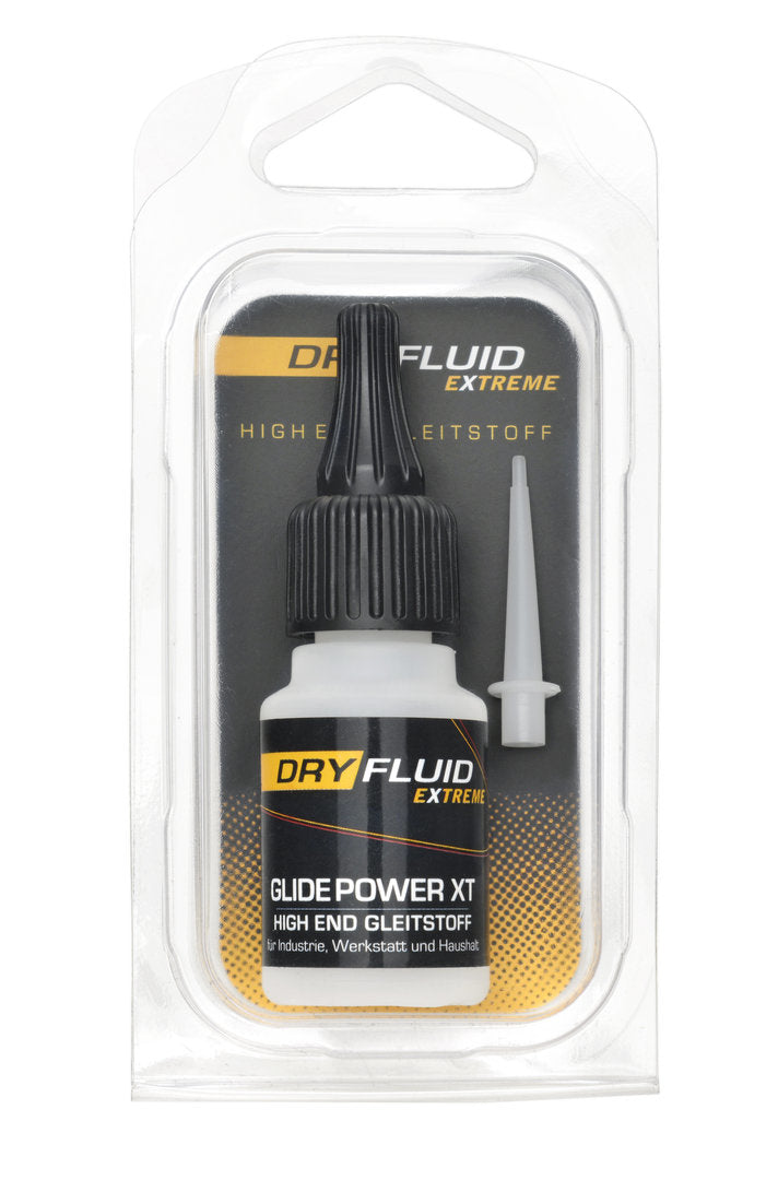 DryFluids GlidePower XT Gleitmittel 25 ml – Nanotech-Gleitstoff – für Feinmechanik & Werkstatt
