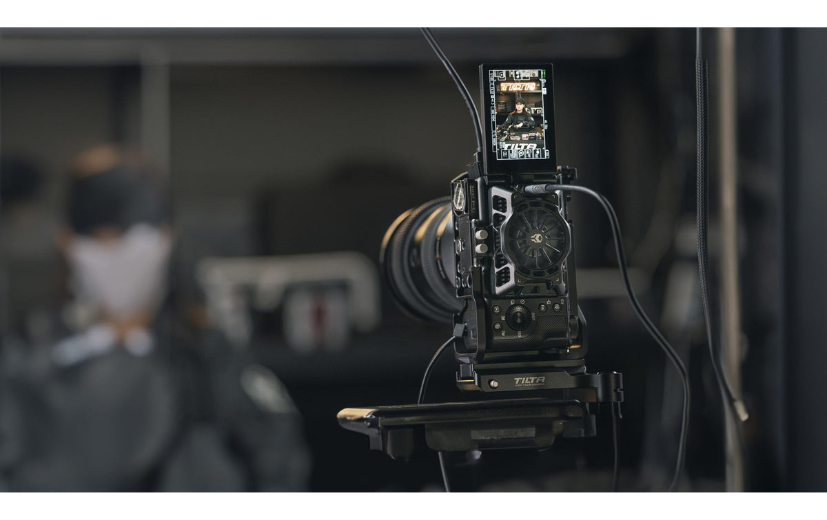 Tilta TA-T35-FCC-B Kamera-Cage – Aluminium/Edelstahl, 136,9 × 96,5 × 68 mm – für Sony ZV-E1 – Schwarz