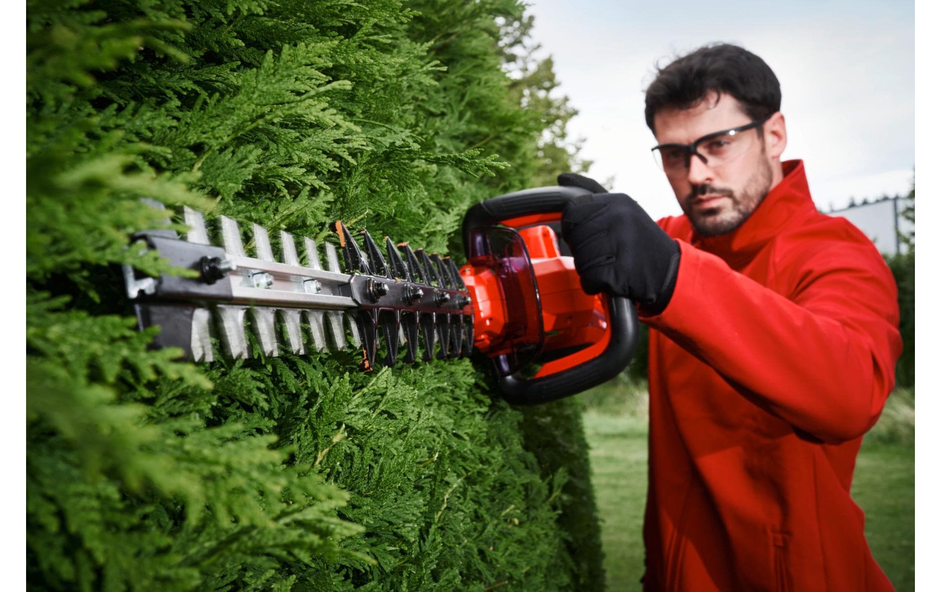 AL-KO solo by AL-KO HT 3645 Akku-Heckenschere – 36 V – 45 cm – 1×5,0 Ah & Ladegerät – AL-KO ENERGY FLEX 36 V