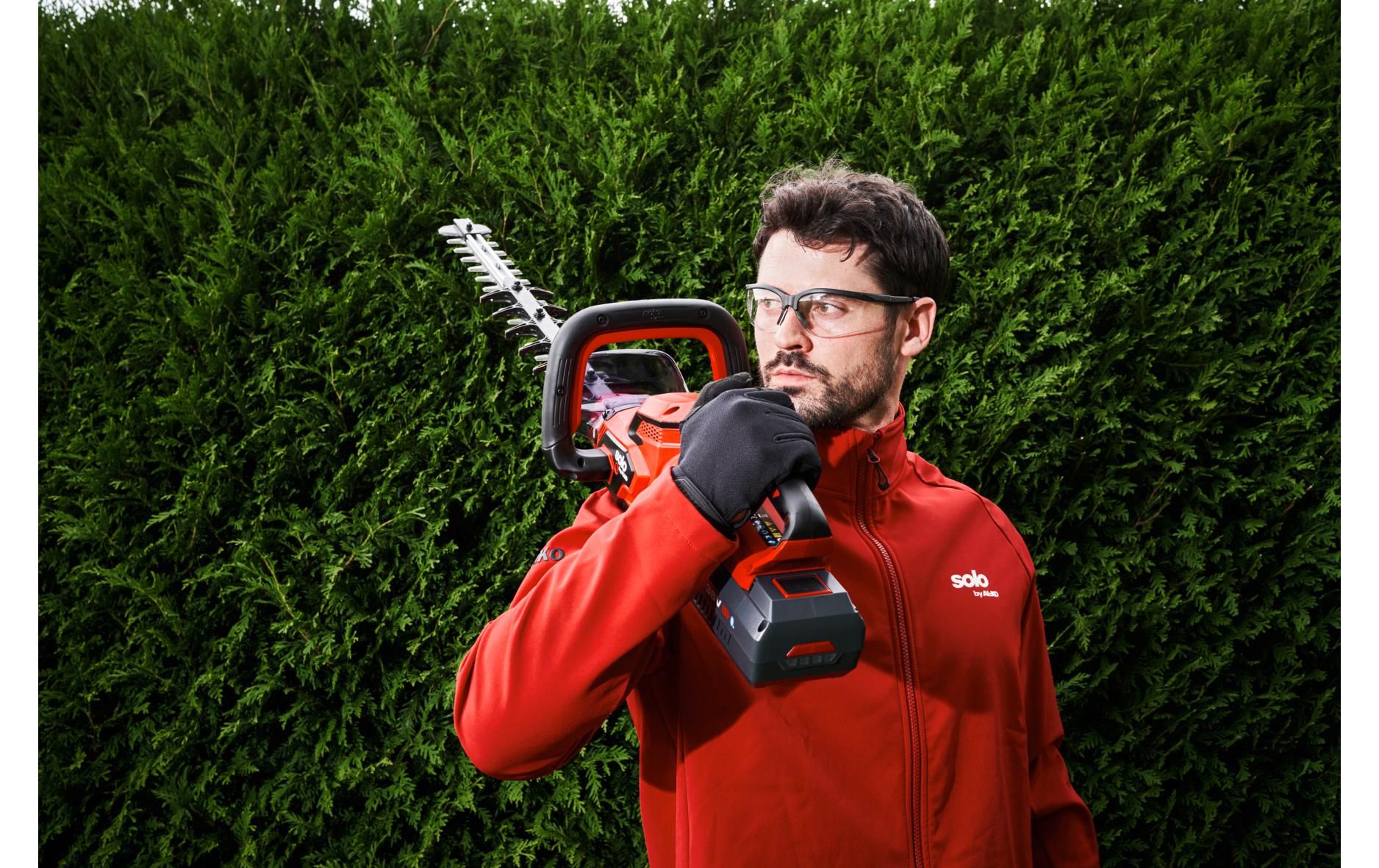 AL-KO solo by AL-KO HT 3660 Akku-Heckenschere – 36 V – 60 cm – Solo – AL-KO ENERGY FLEX