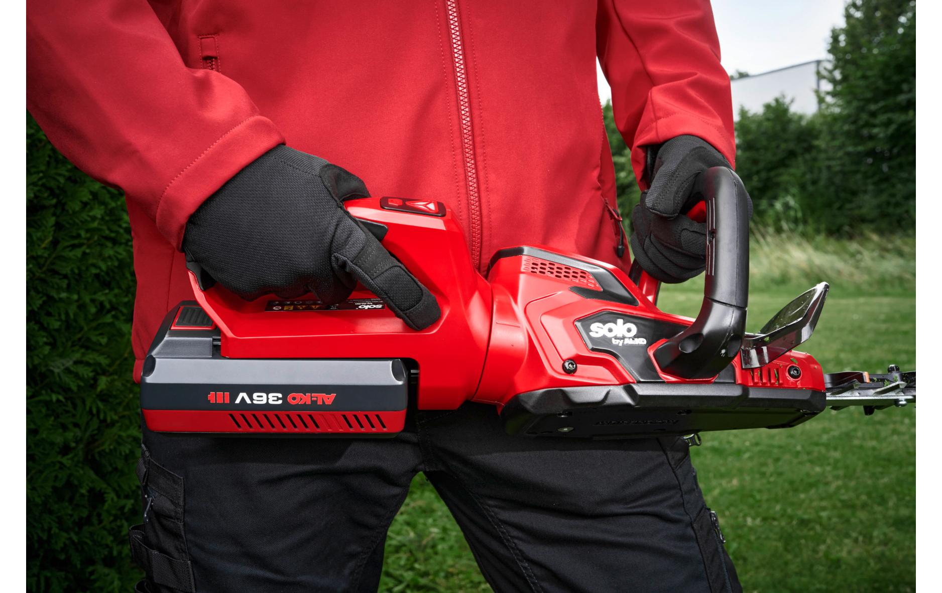 AL-KO solo by AL-KO HT 3660 Akku-Heckenschere – 36 V – 60 cm – Solo – AL-KO ENERGY FLEX