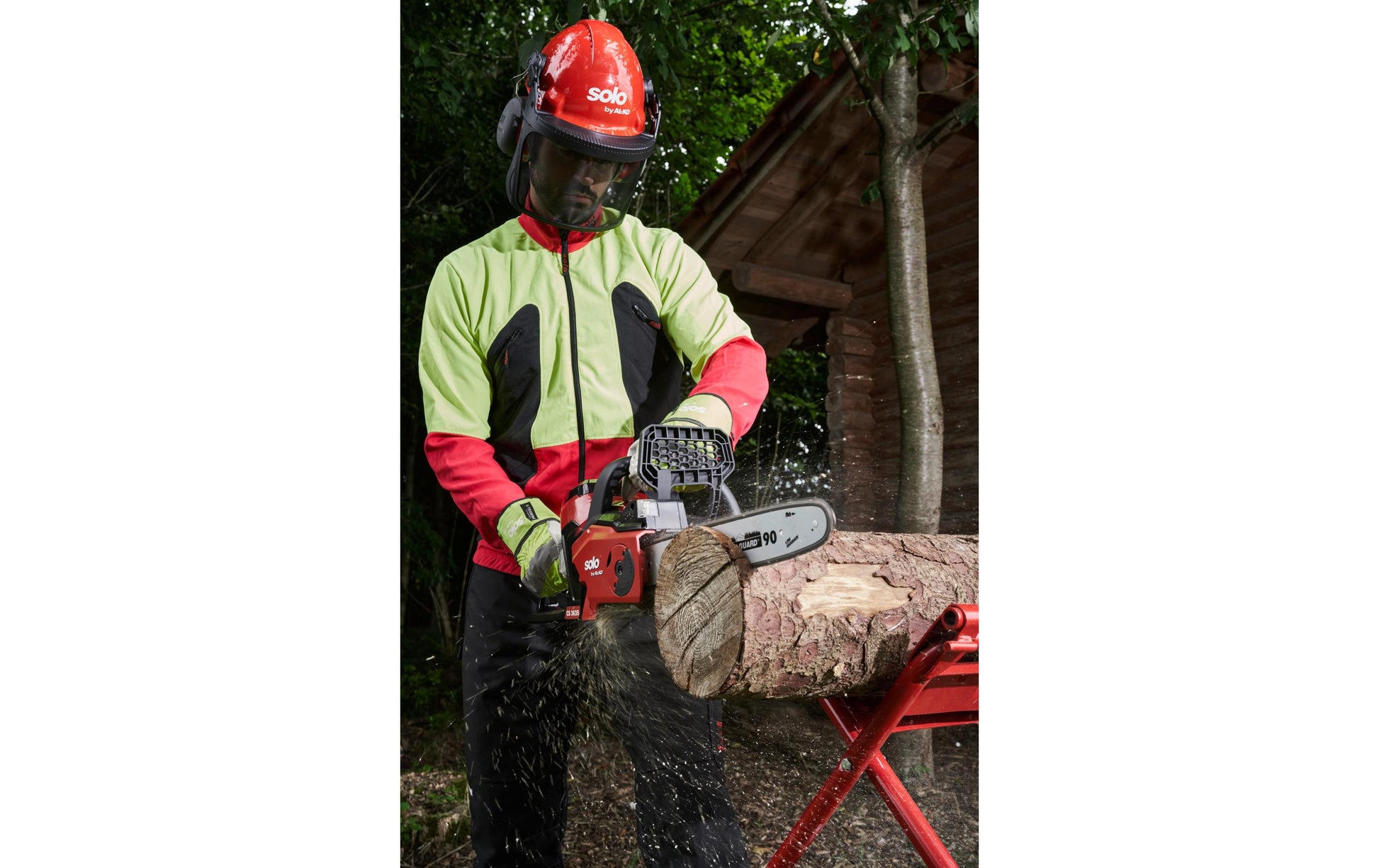 Solo by al-ko CS 3640 Akku-Kettensäge – 36 V – Schwertlänge 40 cm – Solo – AL-KO ENERGY FLEX